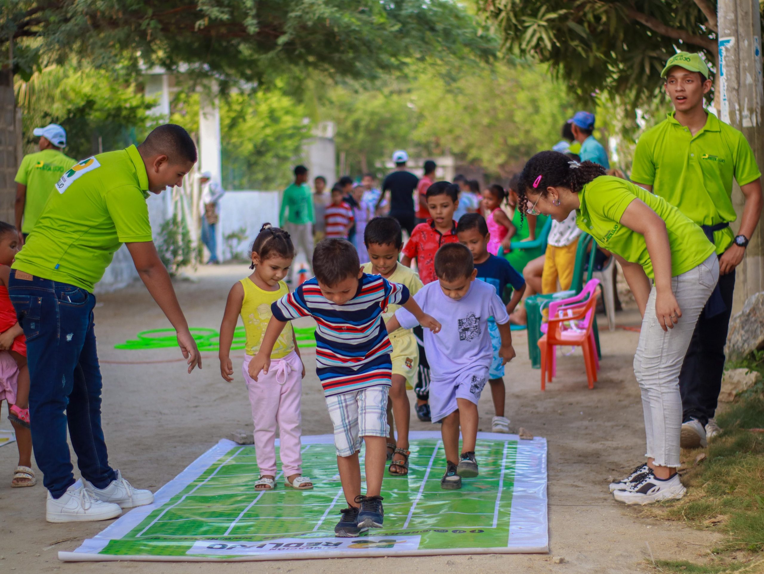 En abril más de 150 niños en Ciénaga disfrutaron de una Tarde de Juegos Tradicionales