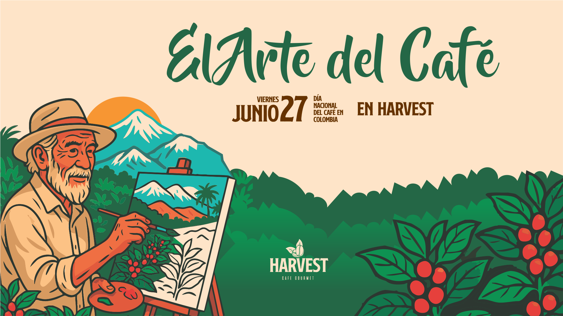 Harvest Café Gourmet celebra el Día Nacional del Café