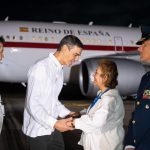 Pedro Sánchez, presidente de España, llega a Santa Marta para participar en la IV Cumbre CELAC-UE
