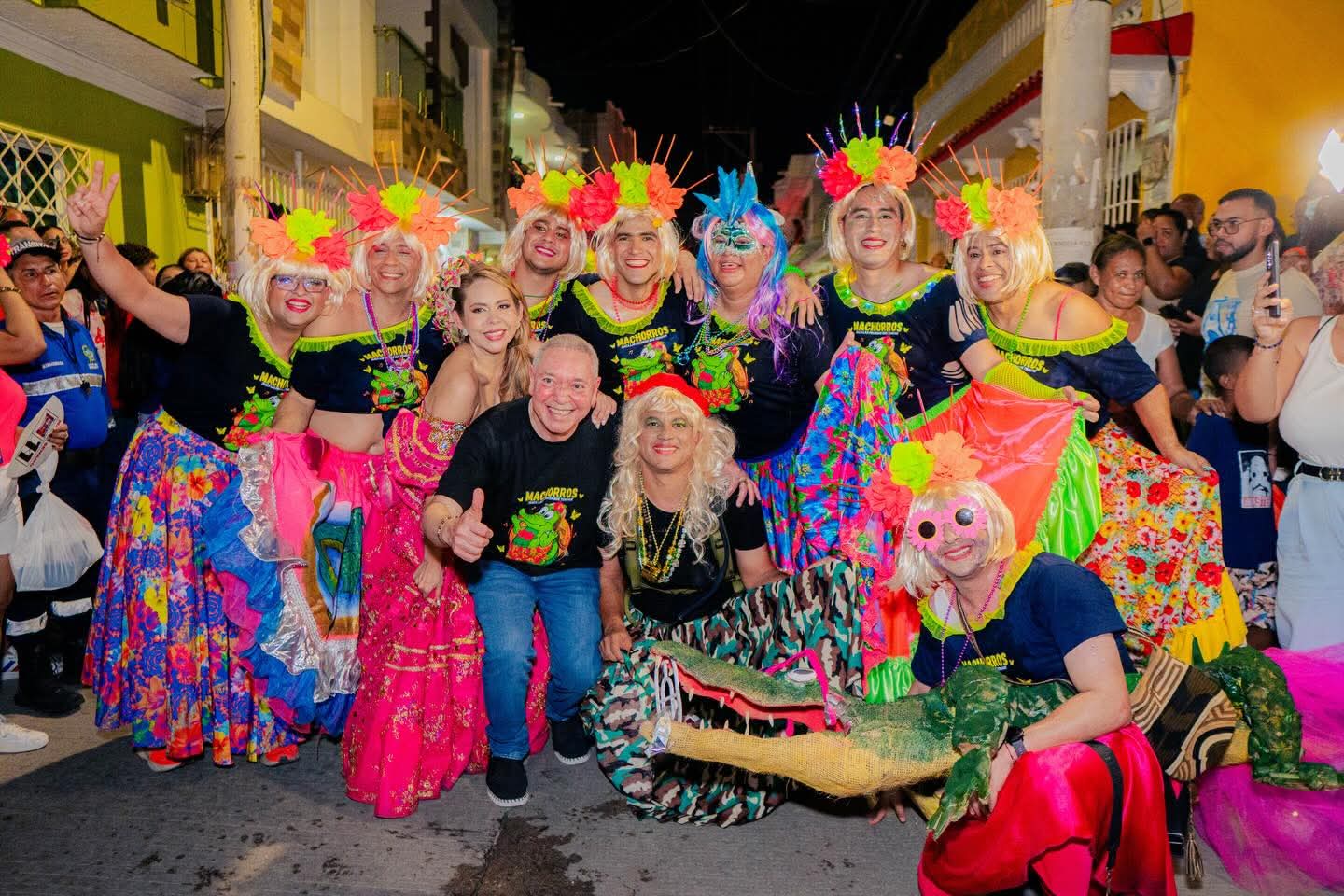 ¡Cada vez mejor! Desfile de «Los Machorros» abrió el 63 Festival Nacional del Caimán Cienaguero