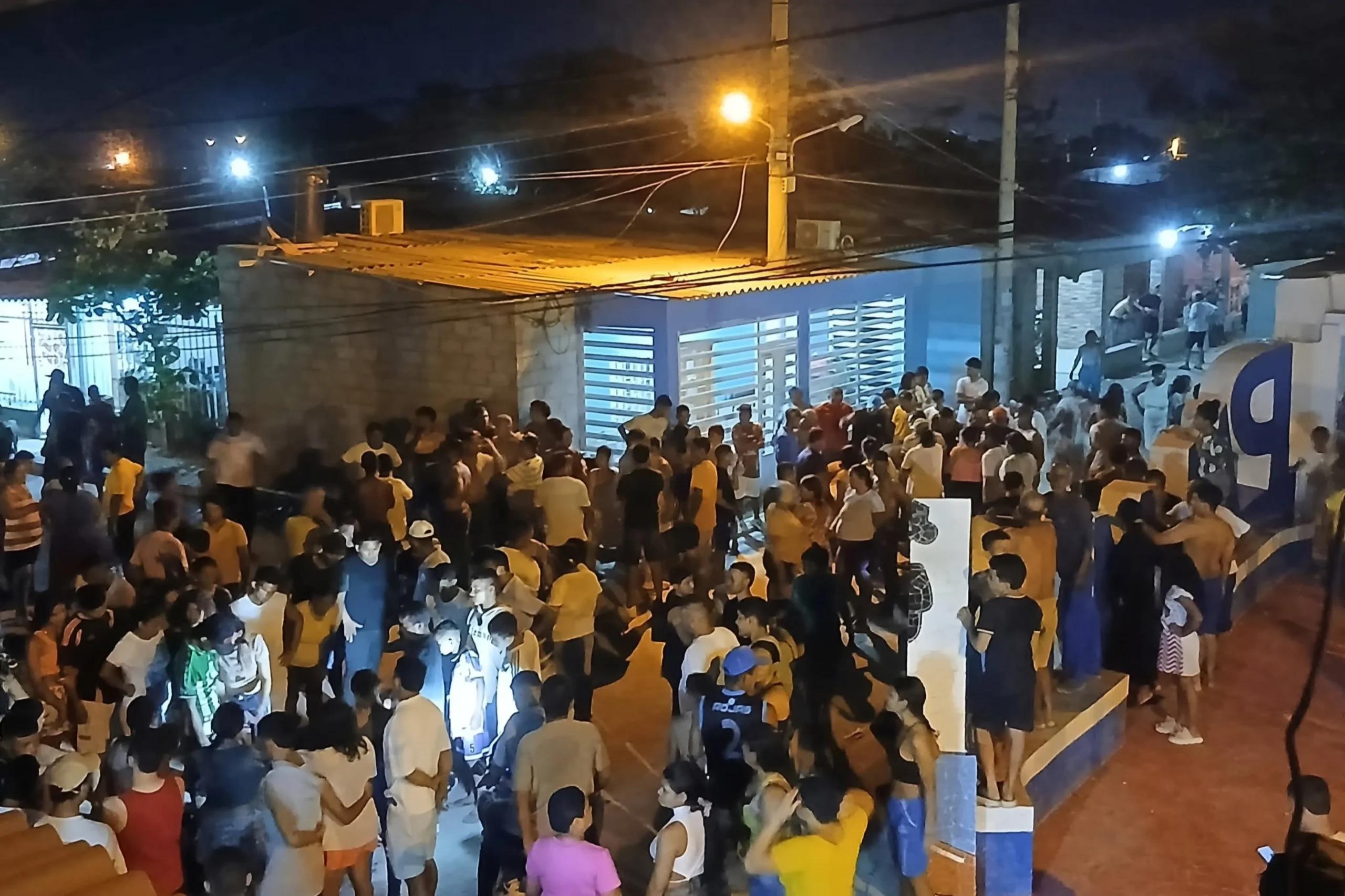 Puebloviejo de luto: tres muertos y un herido deja ataque de pistoleros en la nueva plaza del corregimiento de Palmira