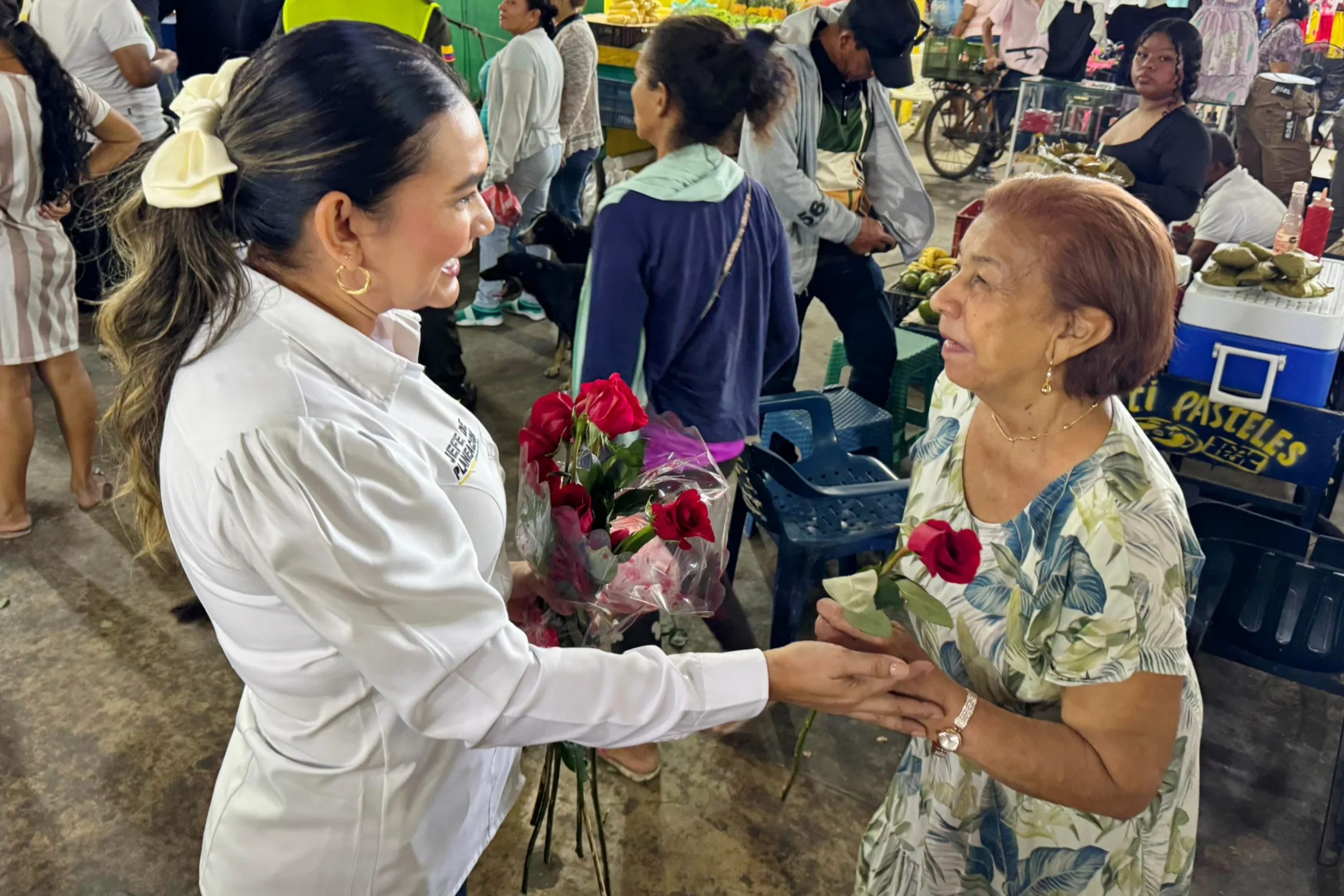 Un tributo conmovedor: así celebró el gobierno + Social el Día de las Madres en el Mercado Público de Ciénaga