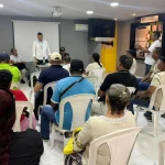 Air-e Intervenida se reúne con líderes comunales de Ciénaga para atender fallas en el servicio eléctrico