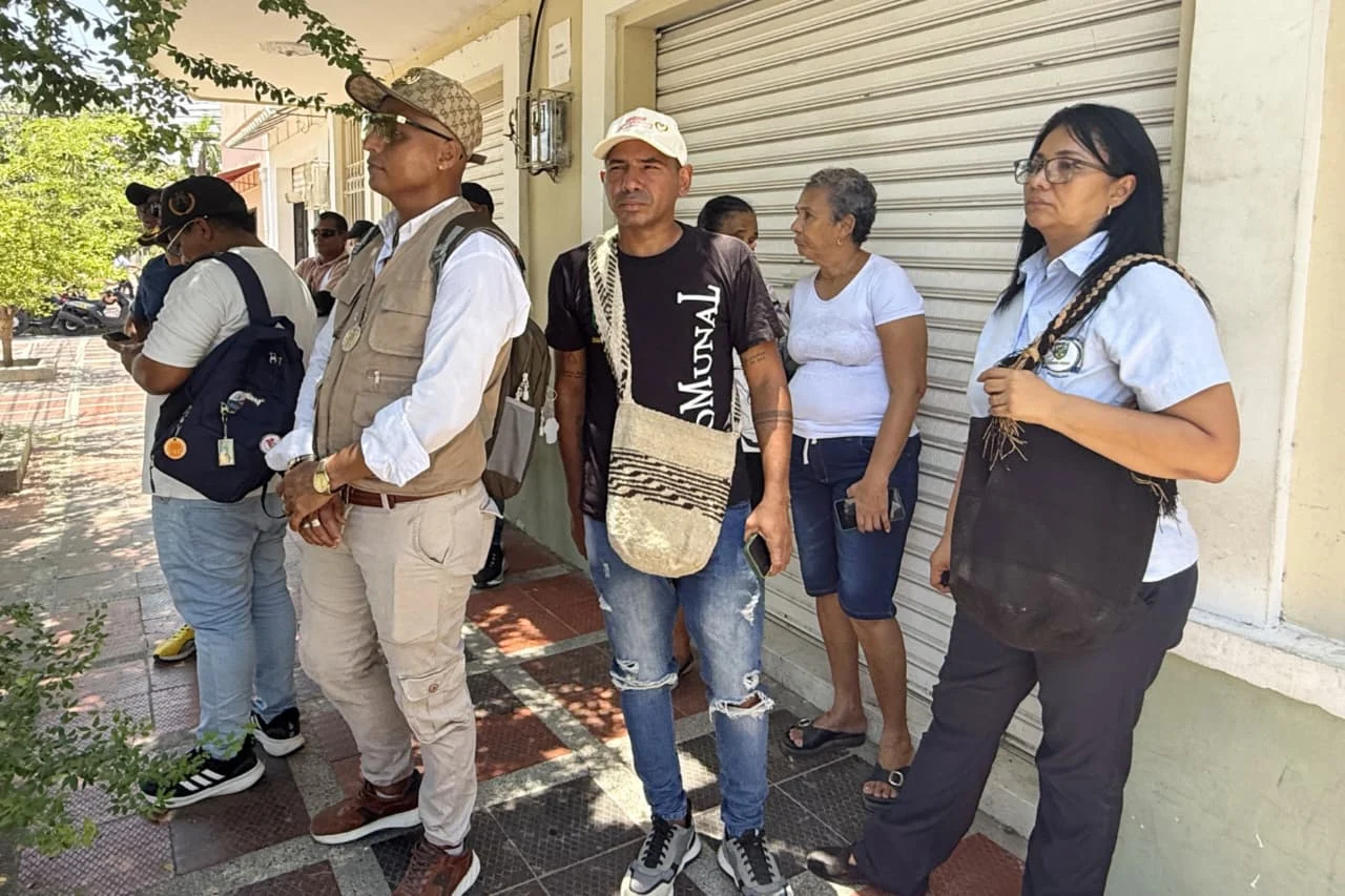 ¡Ciénaga exige Agua Potable! Voceros comunales lideraron plantón por escasez del servicio