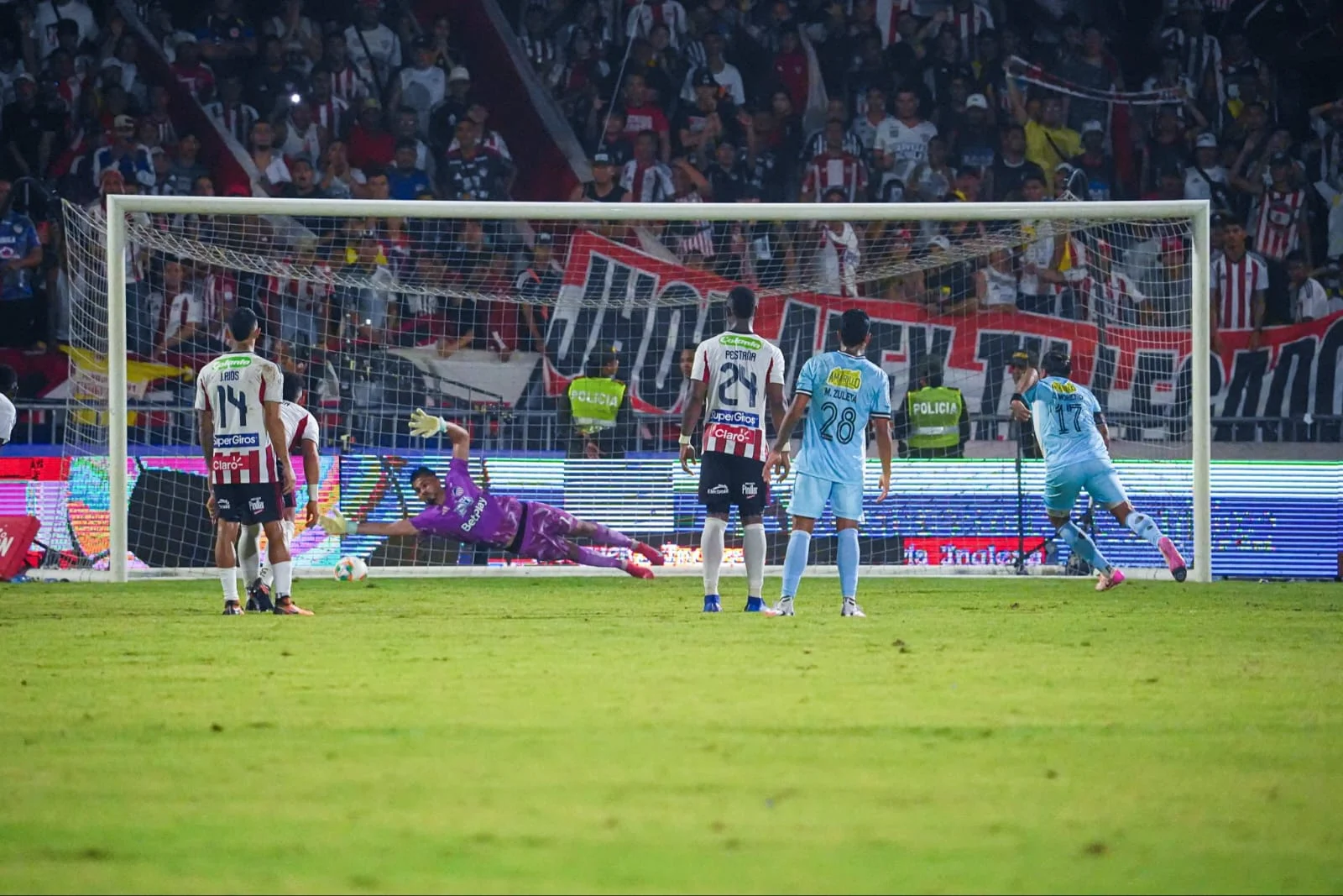 ¡Drama en el Romelio Martínez! Junior clasifica a semifinales de la Liga BetPlay tras vencer a Once Caldas 3-2