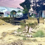 Comunidad del barrio el Carmen reclaman por obras paralizadas en box culvert