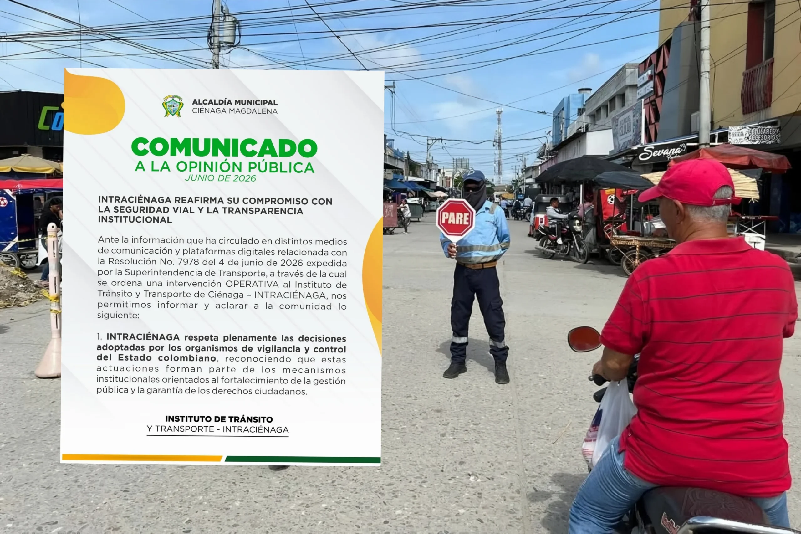 Ante intervención de Supertransporte: Intraciénaga reafirma compromiso con la seguridad vial y transparencia institucional