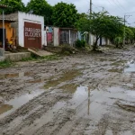 Lluvias del fin de semana afectaron calles del barrio El Carmen