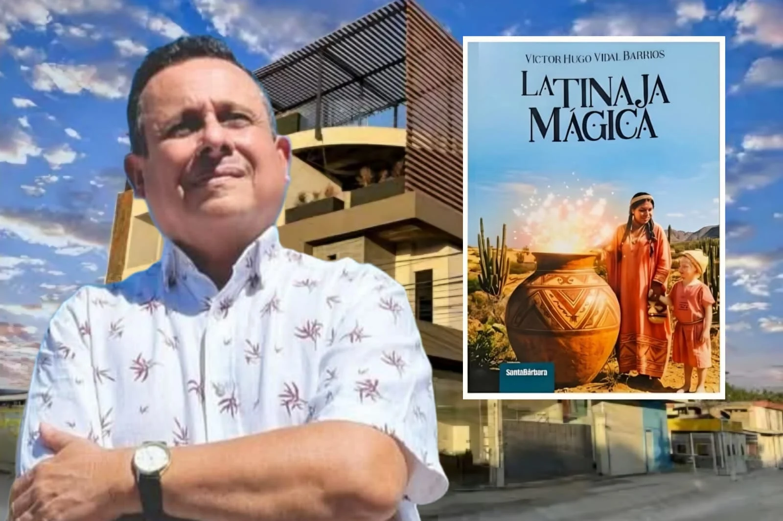 En el hotel Cienaguas: Víctor Hugo Vidal presenta el libro «La Tinaja Mágica»