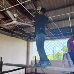 Comienzan a materializar los compromisos: arrancó instalación de cielo raso en la I.E. San Juan del Córdoba