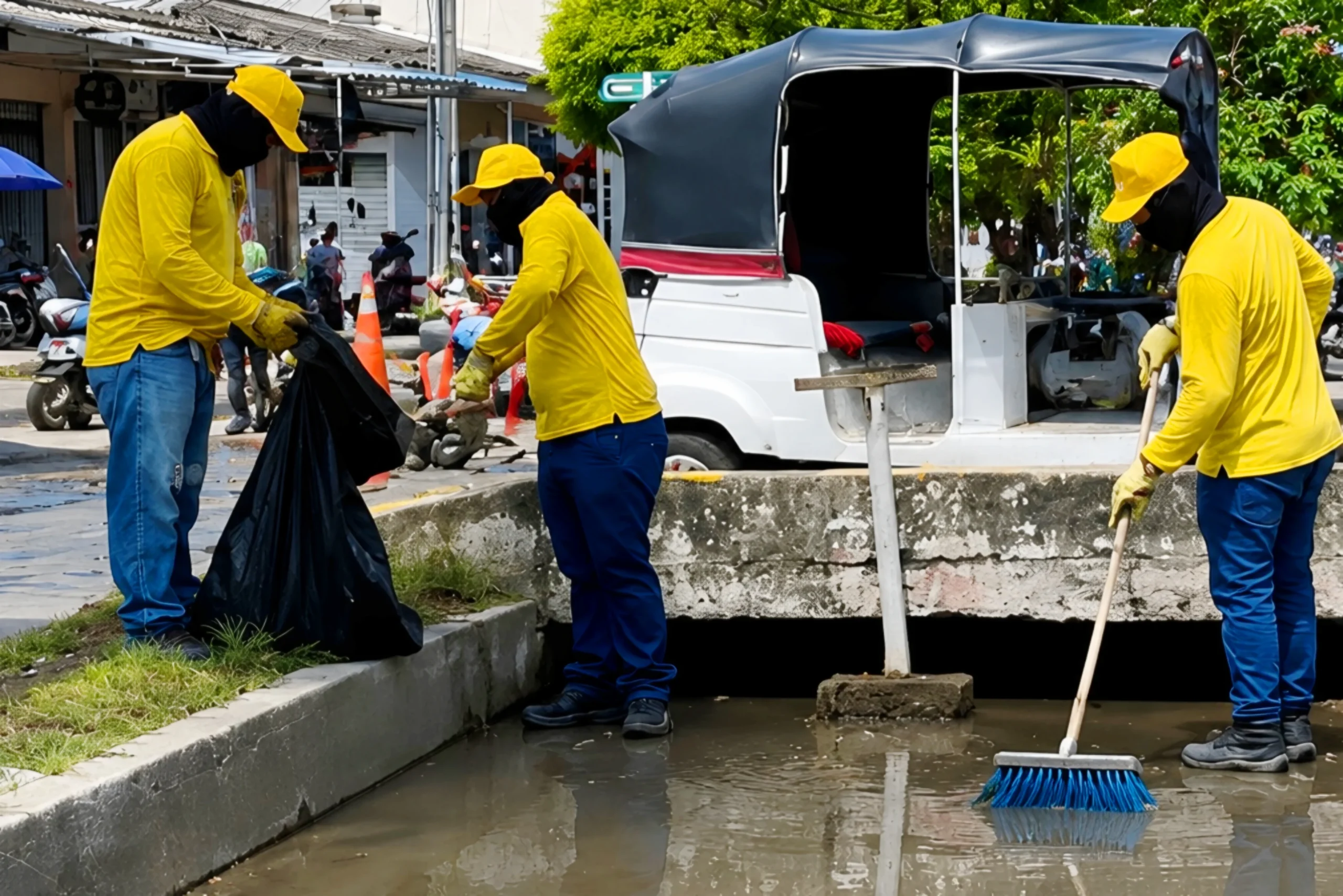 Alcaldía de Ciénaga lidera jornada de limpieza en diferentes puntos del territorio