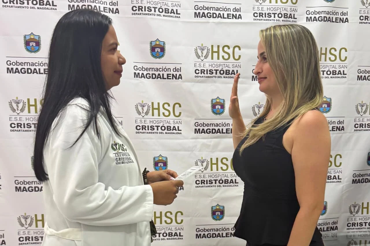 Designados nuevos subdirectores en la E.S.E. Hospital San Cristóbal de Ciénaga.