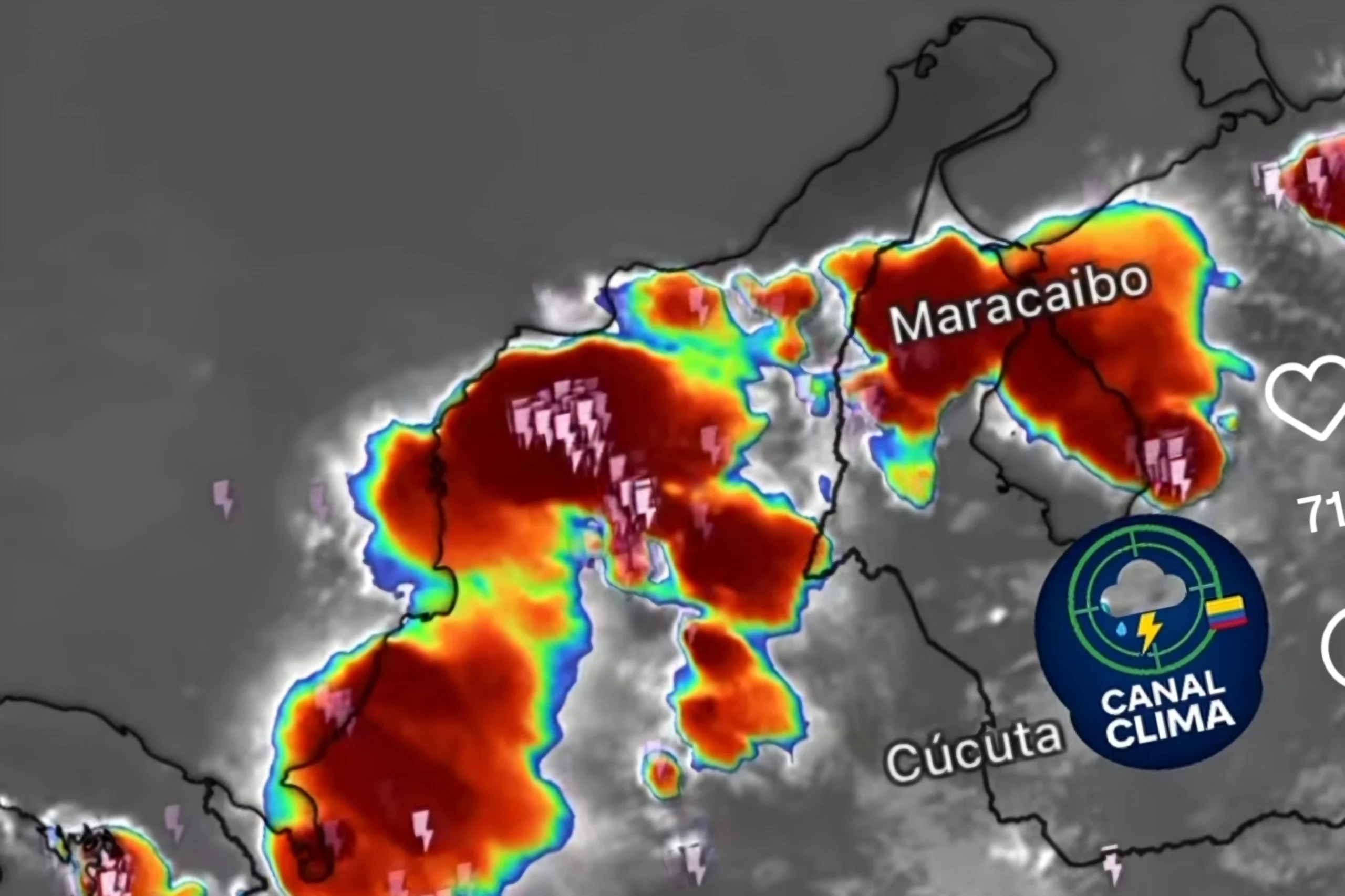 ¿Fin de semana lluvioso? El IDEAM advierte sobre fuertes precipitaciones con vientos en el Caribe colombiano