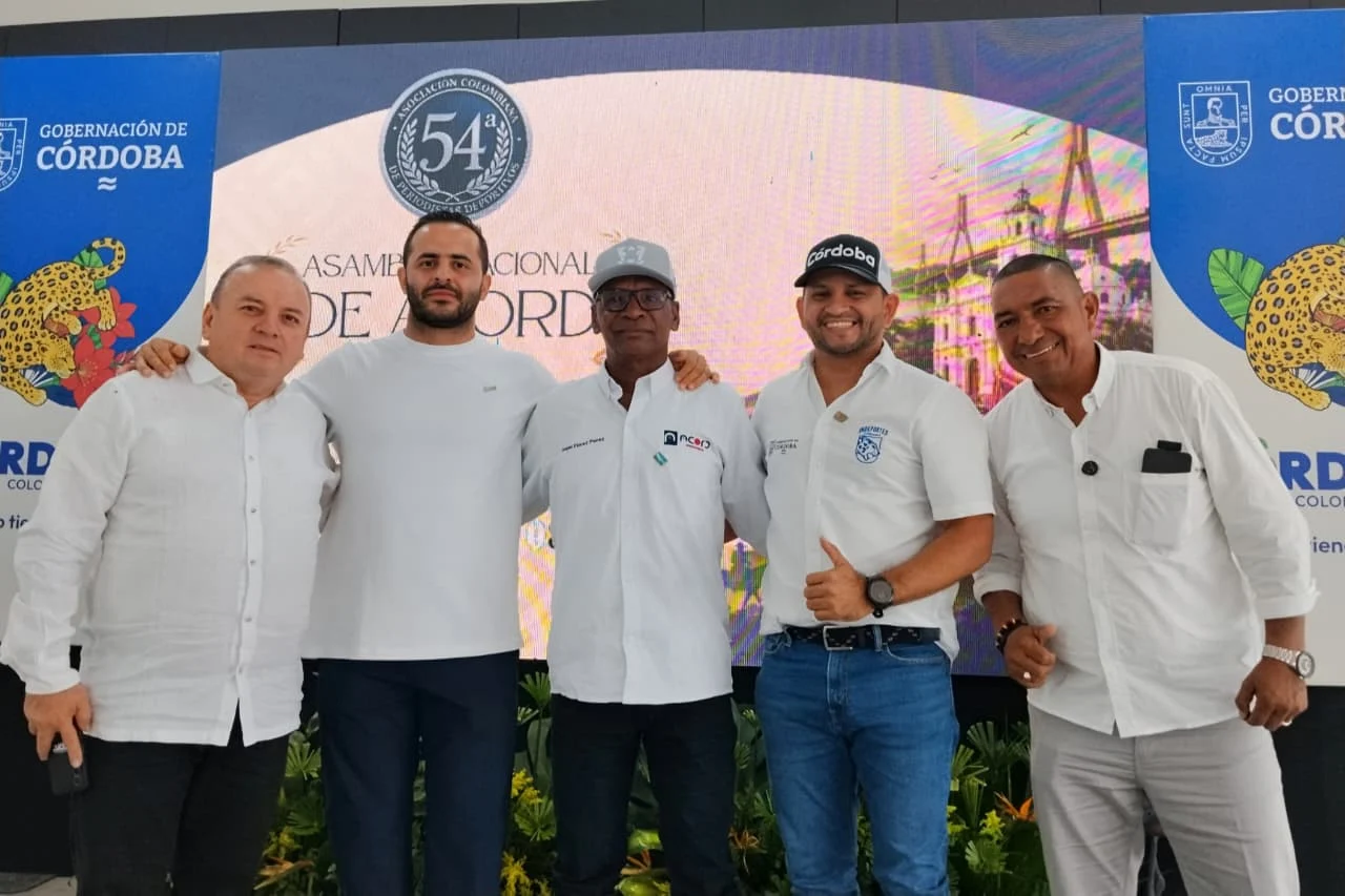 Delegados de las seccionales departamentales de Acord Colombia durante la 54.ª Asamblea Ordinaria en Montería, Córdoba