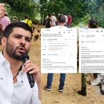 «Esa imagen no representa ningún tipo de apoyo, vínculo o cercanía con grupos armados»: exconcejal José Noguera