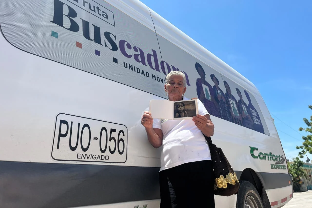 Jornada de La Ruta Buscadora de la UBPD en la Plaza Centenario de Ciénaga, Magdalena