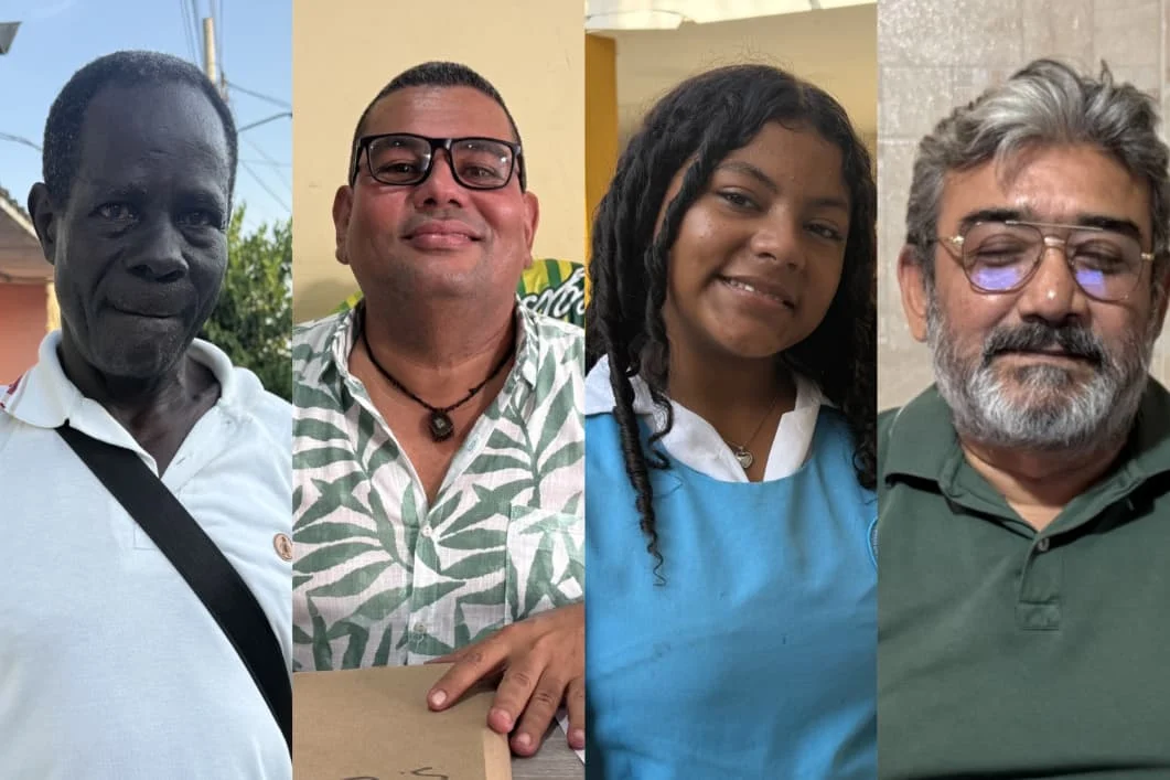 Reunión de la veeduría del Programa de Alimentación Escolar (PAE) en la Institución Educativa Técnica en Turismo 12 de Octubre, en Ciénaga, Magdalena
