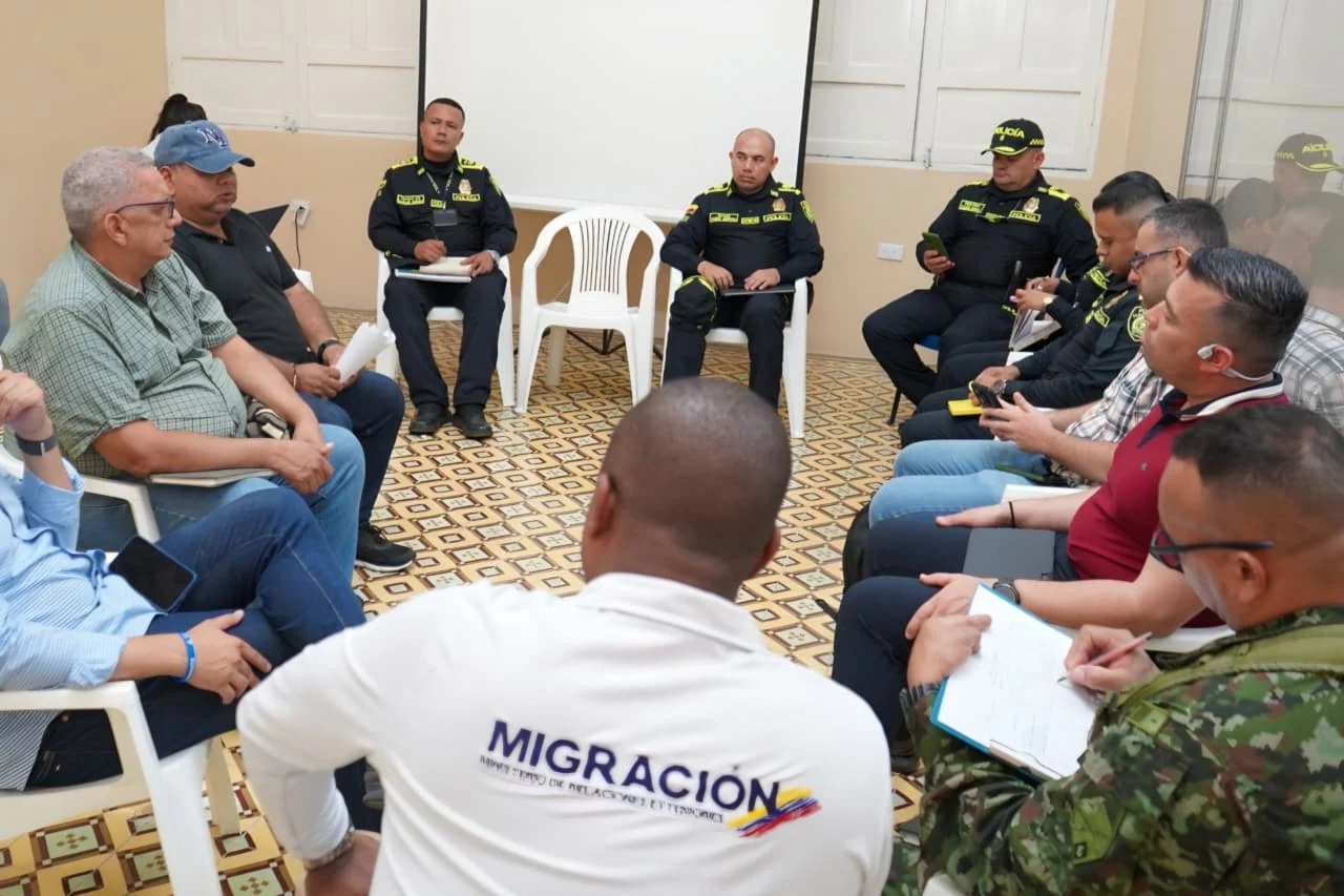Consejo extraordinario de Seguridad: autoridades implementan nuevas medidas para contrarrestar delincuencia en Ciénaga