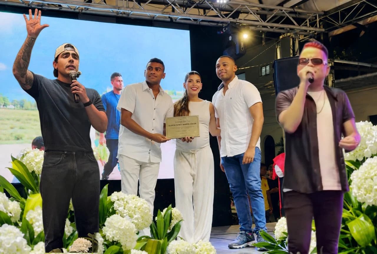 La Noche Joven exaltó la Semana de la Juventud en Ciénaga: Felipe Saruma dejó un mensaje motivacional