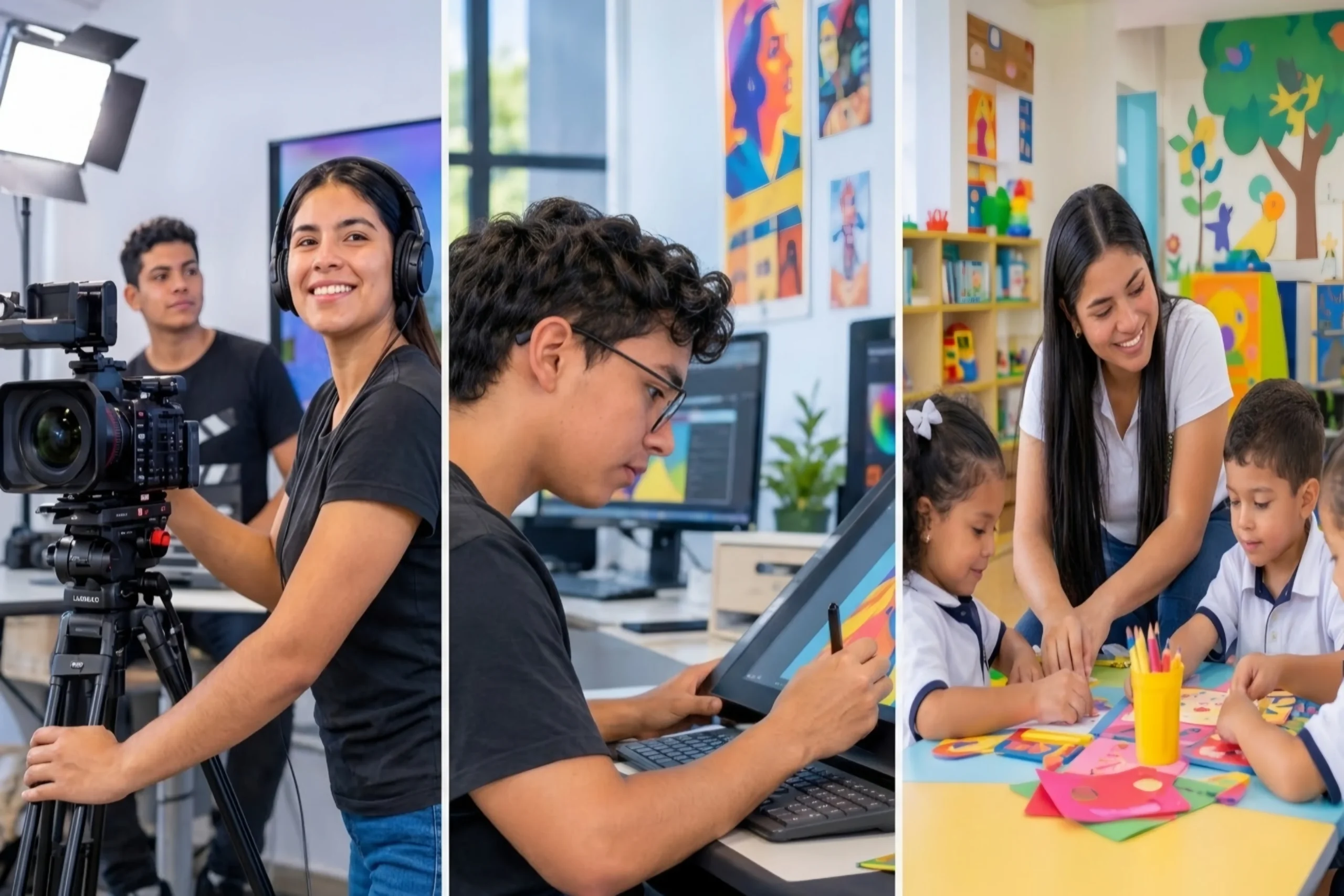 Comunicación Audiovisual, Diseño Gráfico y Licenciatura en Educación Infantil, las nuevas apuestas de Unicaribe