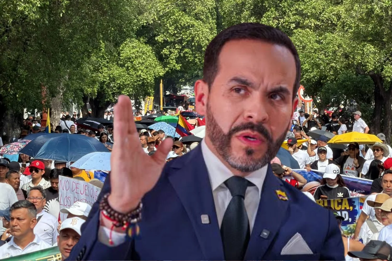De la Espriella sobre el paro nacional: «una minoría»